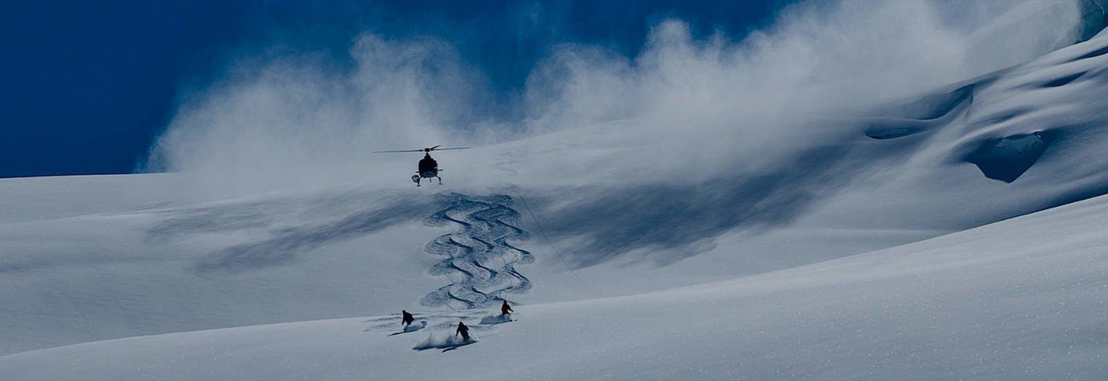 Heli-ski in Kamchatka